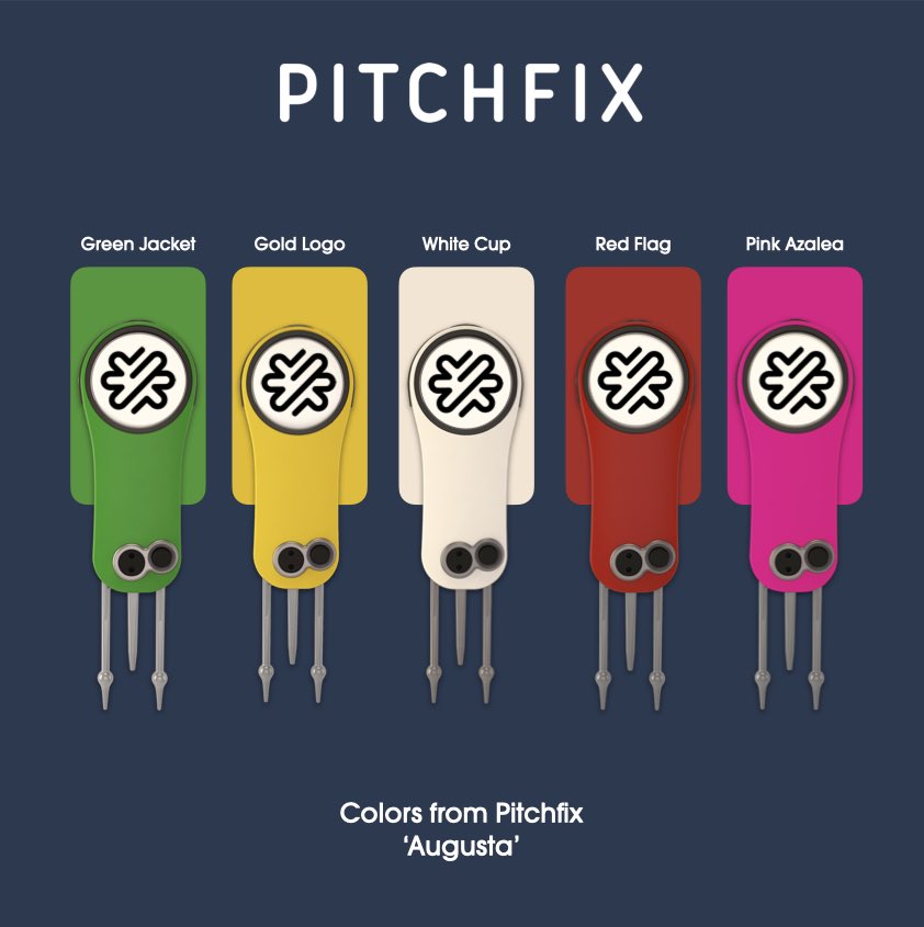 PitchfixUSA's tweet photo. Colors… it’s what we do well!
Goodluck to everyone playing @themasters this week! The soft conditions are going to need everyone to repair their ballmarks guys 👍💯✅
#augusta #themasters #golf #pga #ballmarks #golftool #pgapro #golfretail #color https://t.co/kcr2gkfMfE