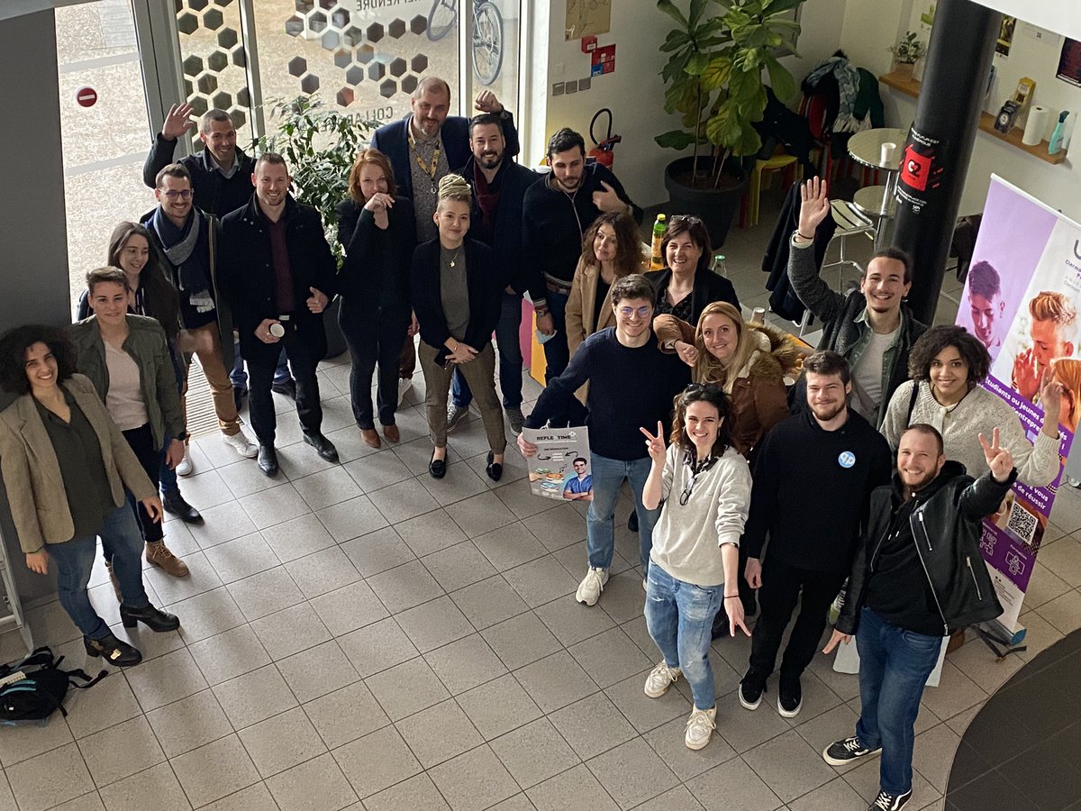 Clermont Auvergne Pepite (@capepite) on Twitter photo Quel plaisir de retrouver nos partenaires et étudiants entrepreneurs pour un petit dej à Pascalis pour la #CIW ! D autres événements à venir !#innovation
<a href="/ClrmntMetropole/">clermontmetropole</a> <a href="/ClermontINP/">Clermont Auvergne INP</a> <a href="/UCAuvergne/">UCA</a> Quel plaisir de retrouver nos partenaires et étudiants entrepreneurs pour un petit dej à Pascalis pour la #CIW ! D autres événements à venir !#innovation
<a href="/ClrmntMetropole/">clermontmetropole</a> <a href="/ClermontINP/">Clermont Auvergne INP</a> <a href="/UCAuvergne/">UCA</a>