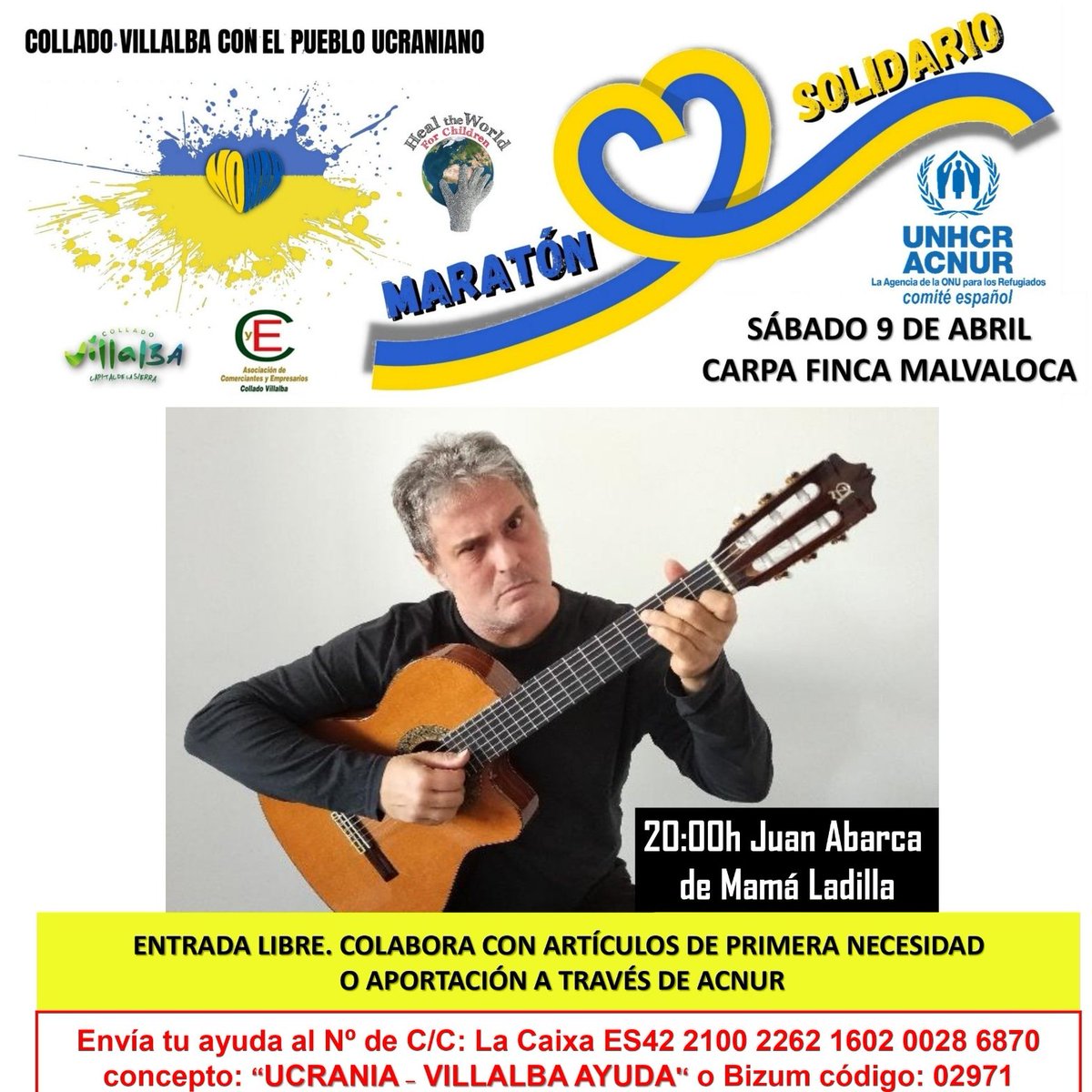 Este sábado estamos echando una manilla en Collado Villalba.