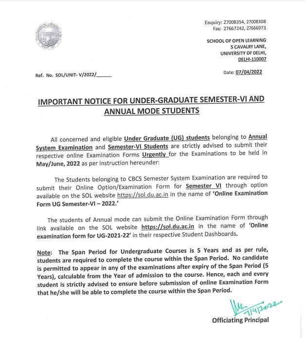 A new form has been issued again today. 
Seems like the hue and cry of the entire student body is not creating any impact on DU’s VC! What a shame! 
<a href="/UnivofDelhi/">University of Delhi</a> 

#DelhiUniversity #OBEforallSemestersInDU #EducationMinister #wewantobe