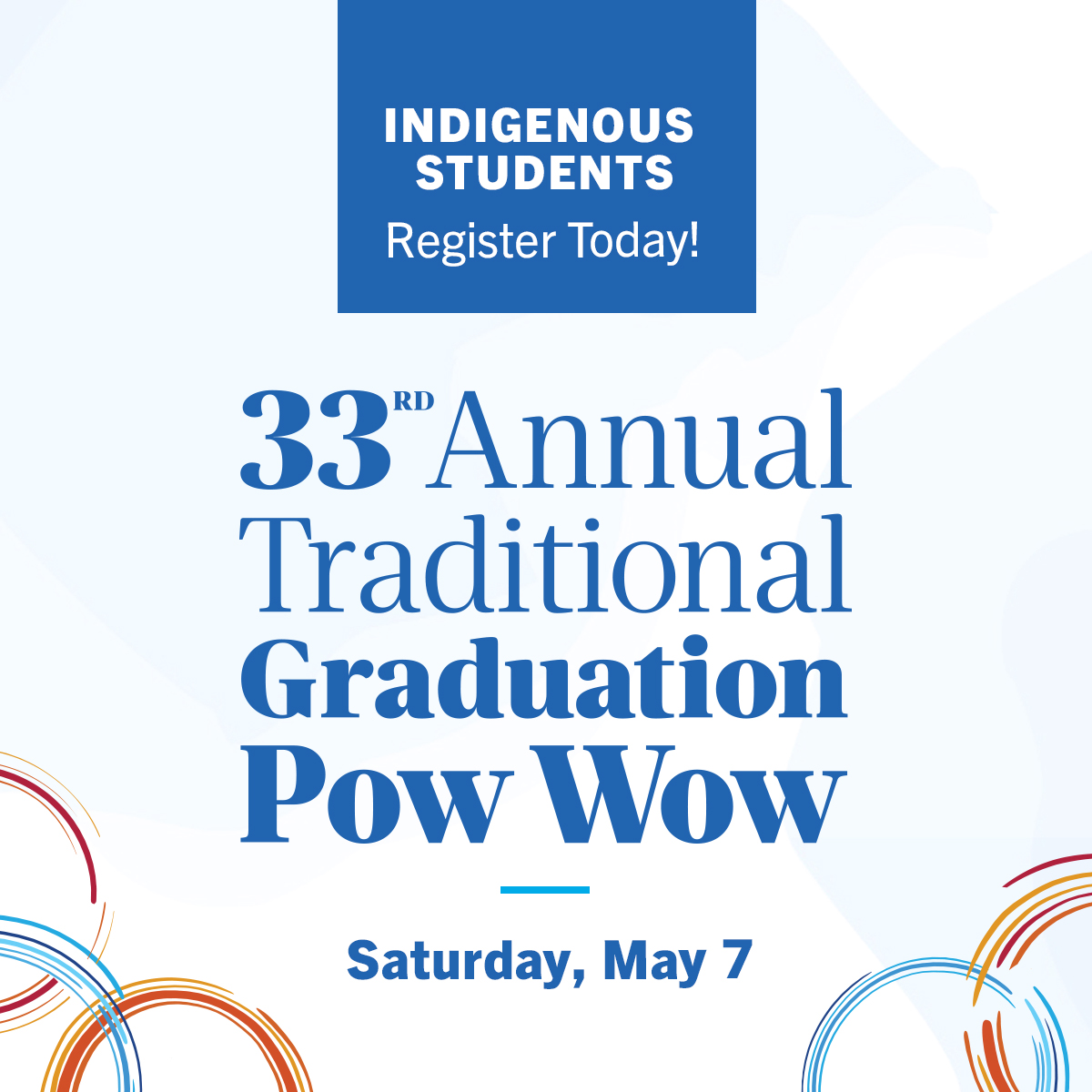 Indigenous graduates (graduating or have already graduated during the current 2021-2022 academic year) are encouraged to participate in the Annual Traditional Grad Pow Wow so we can honour you for successfully completing your program.

Deadline: April 29

umanitoba.ca/indigenous/for…