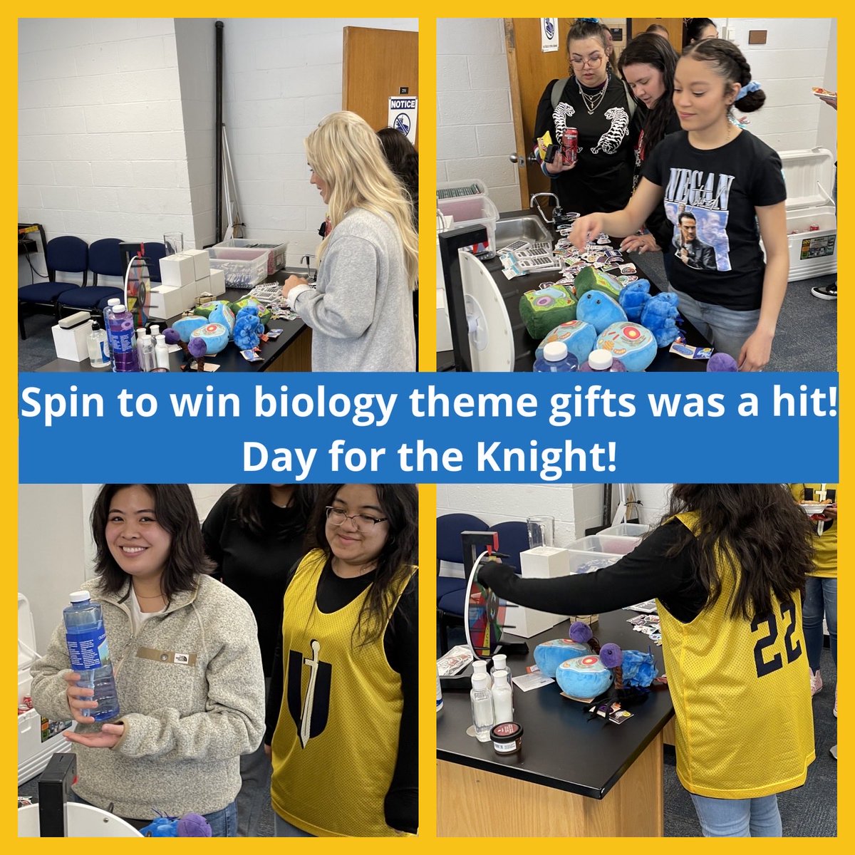 JasonPChan's tweet photo. #dayfortheknights2022 great showing for biology faculty, staff, and students at the luncheon and trivia! https://t.co/oKFzZOymWC