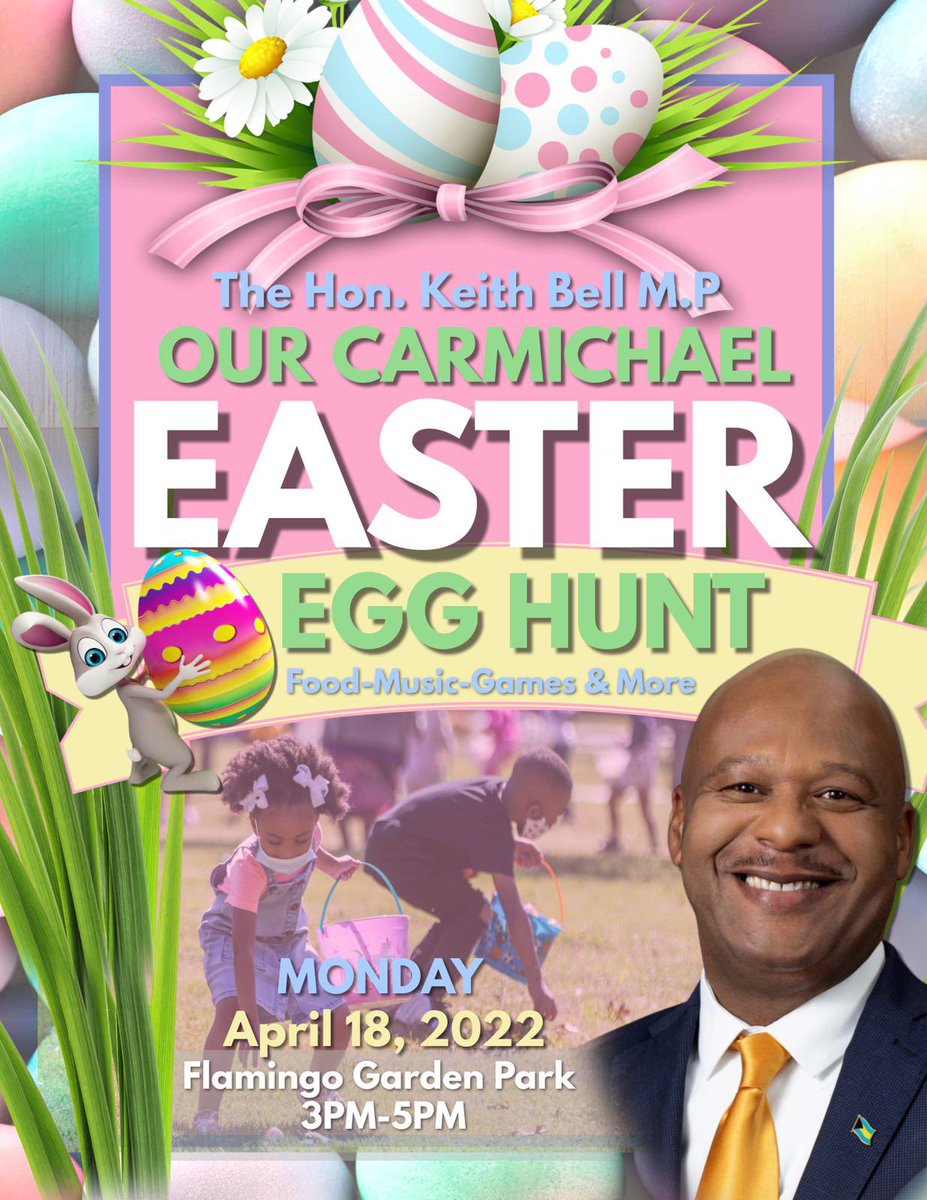 KeithBe27246508's tweet photo. Carmichael Constituency Easter Egg Hunt  

Save the date 04/18/22 https://t.co/bmCtVZ48Zd