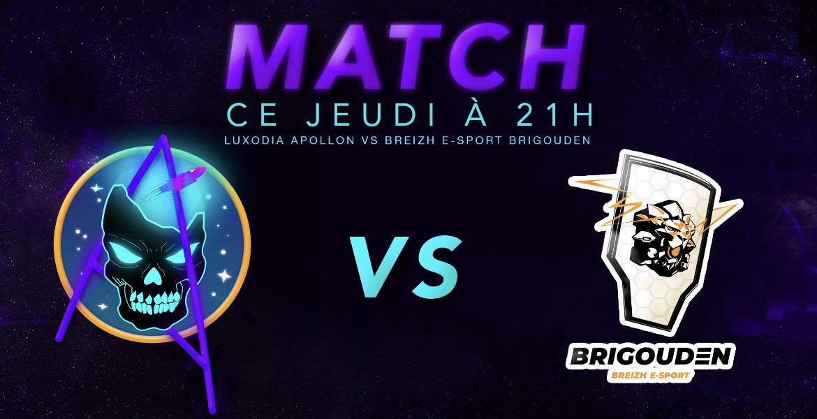 _Luxodia_'s tweet photo. ☠️ En ce jeudi 7 Avril, nous vous donnons rendez-vous grâce à la @PlayAllForOneFR #2K22 pour un match de folie ! En effet notre équipe affronte ce soir les @brigouden_ow ! Bonne chance aux deux équipes 🪐 https://t.co/6UEOX0B2Ii