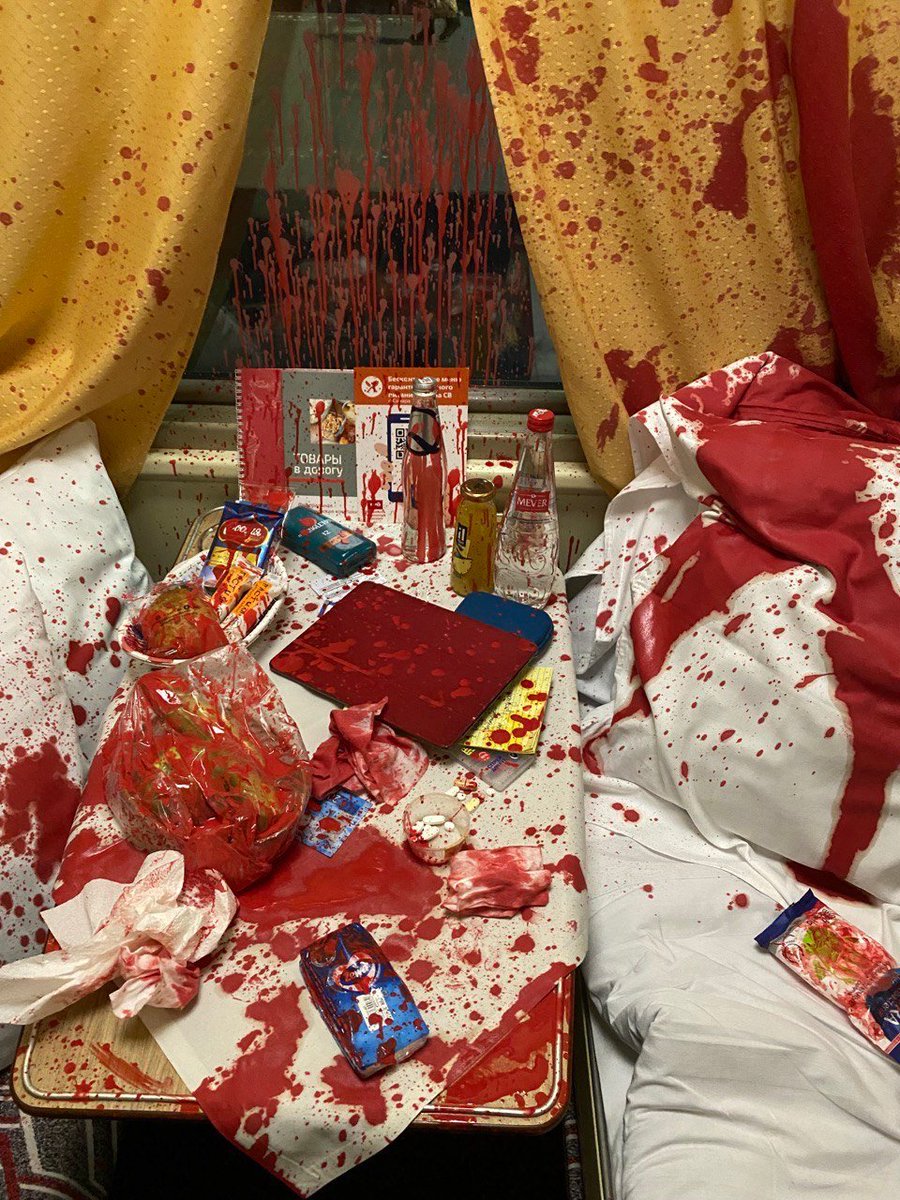 Novaya Gazeta editor and Nobel laureate Dmitry Muratov, one of the few independent journalists still in Russia, was attacked with paint while on a train, the paper says.