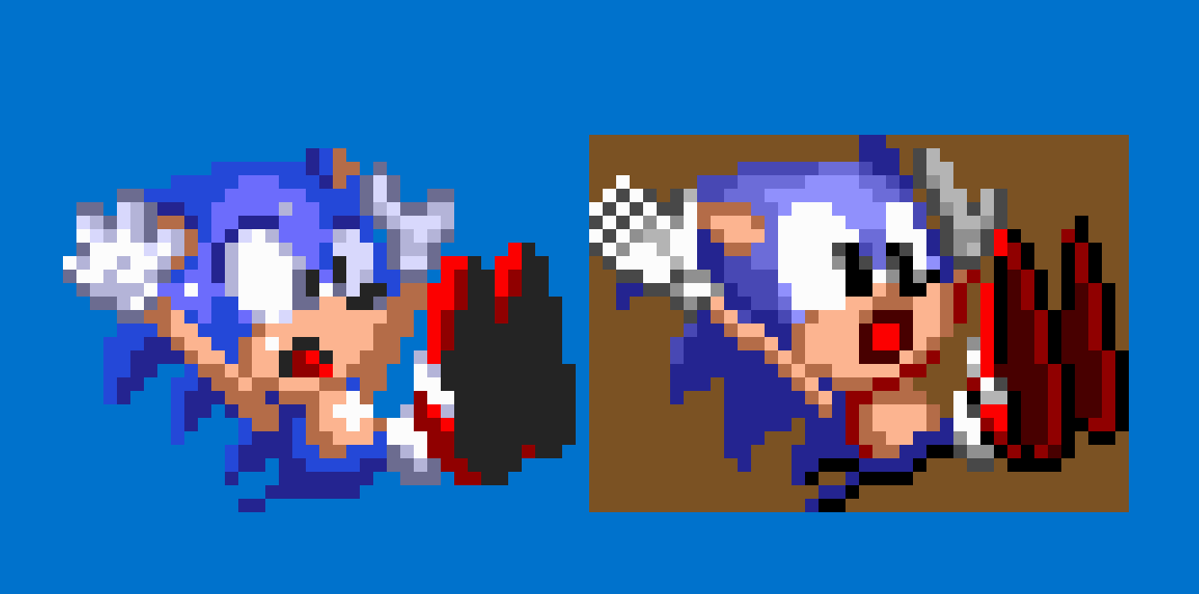 AudioReam on X: I have done a Sonic 1 Styled Sprite of Extra Life, a  Character that was featured in Fleetway's Sonic The Comic.   / X