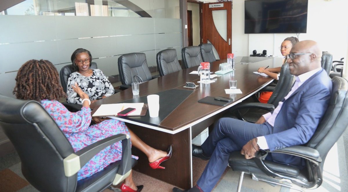 Earlier on, KEPSA CEO <a href="/KuiKariukiC/">Kui Kariuki EBS, MBS</a> met with the outgoing <a href="/DeloitteKenya/">Deloitte Kenya</a> CEO Joe Eshun and the incoming CEO Anne Muraya at the KEPSA offices. The introductory meeting between the KEPSA CEO and the incoming Deloitte CEO was a build-up to future collaborations between the leaders