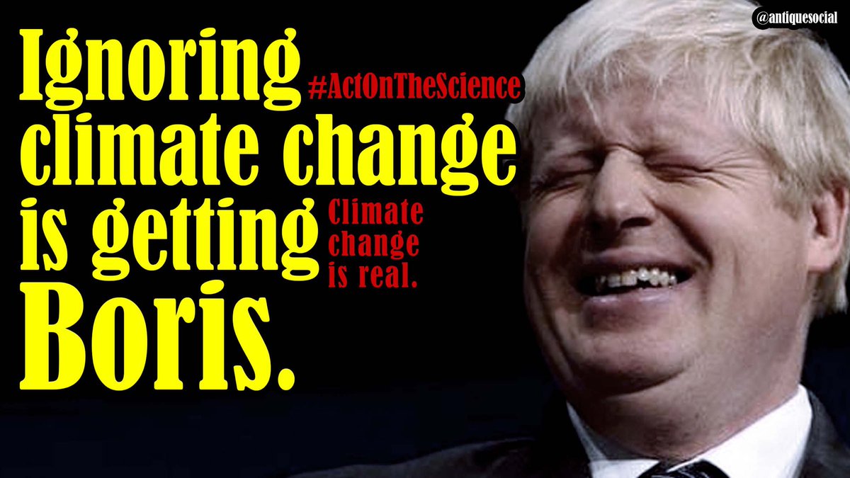 antiquesocial's tweet photo. ⁦@OneMinuteBriefs⁩ #ActOnTheScience Because there’s no PLANet B https://t.co/I2fPIJWgaG