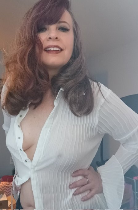 Got a new sexy #sheertop to wear for my shoot with #Ginaryskinkadventures this wknd! 1st time I will<a href="/tag/sheertop"class="tags">#sheertop</a><a href="/tag/fetishmodel"class="tags"><span>#fetishmodel</span></a><a href="/tag/cleavage"class="tags"><span>#cleavage</span></a><a href="/tag/wishmeluck"class="tags"><span>#wishmeluck</span></a><a href="/tag/milf"class="tags"><span>#milf</span></a><a href="/tag/longhairfetish"class="tags"><span>#longhairfetish</span></a>