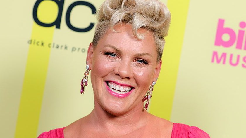 Pink says it always tickles her when she hears the bit in Michael Jackson’s classic hit ‘Black Or White’ where it goes “I’m not going to spend my life being a colour” - because in a sense that’s EXACTLY what she’s done!