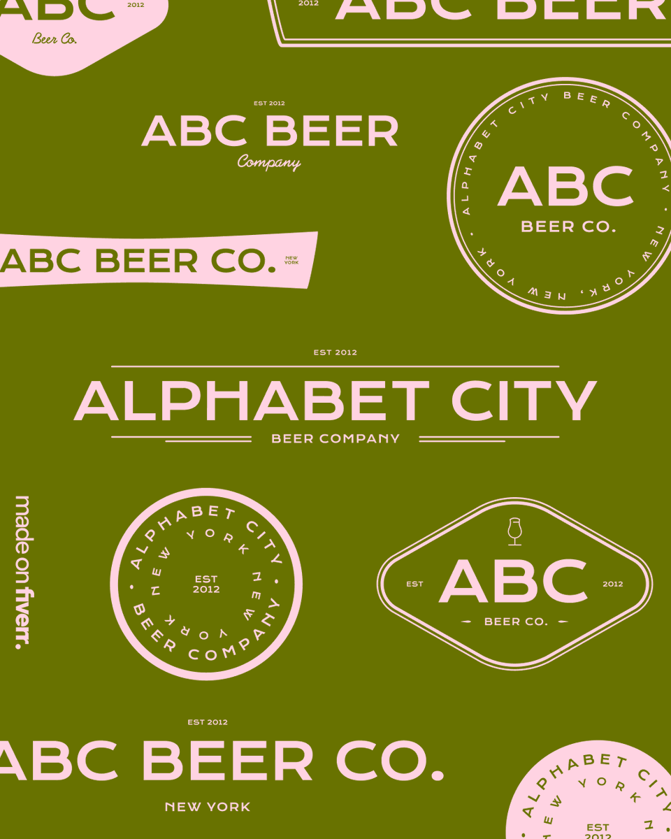 Happy National Beer Day! 🍻 We hired @coljamz , a graphic designer based in NYC, to work Zach and David from @ABCBeerCo to collaborate on a new visual identity for their bar and beer brand. #NationalBeerDay