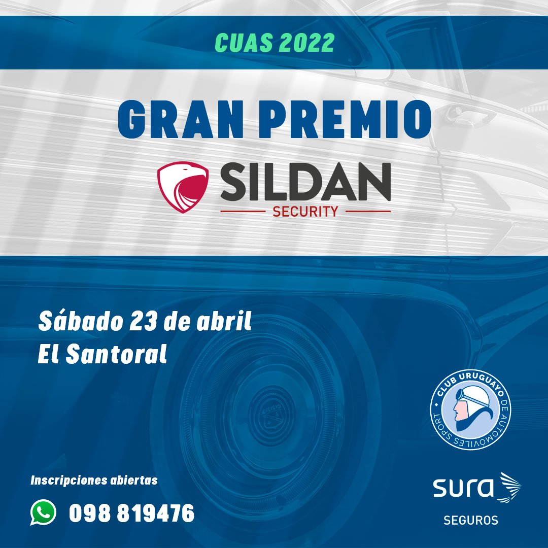 CUASoficial's tweet image. ¡Se acerca la 1a fecha del campeonato 2022! 📣

Seguí este hilo para conocer todos los detalles 👇

#cuas #cuas2022 #cluburuguayodeautomovilessport #granpremiosildan #cuascolabora