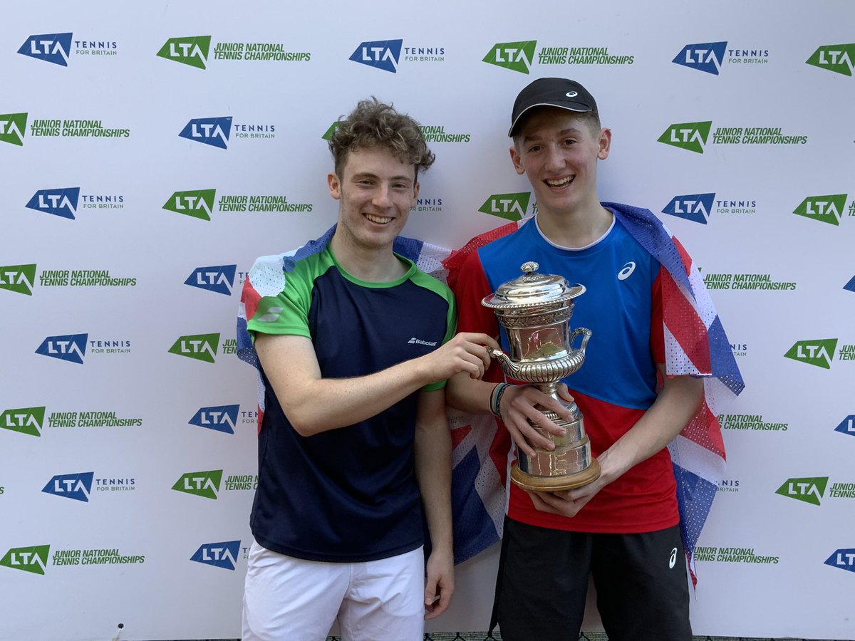 LTACompetitions's tweet photo. Luca Pow and Henry Searle- 18&amp;U Boys’ Doubles National Champion 2022! 🏆🇬🇧 https://t.co/TWtJxu9RJE