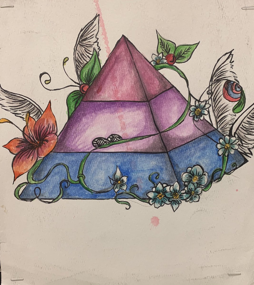MathFriendAnne's tweet image. The beauty of mathematical thinking in art! @VineMSKnox @KCSMathematics