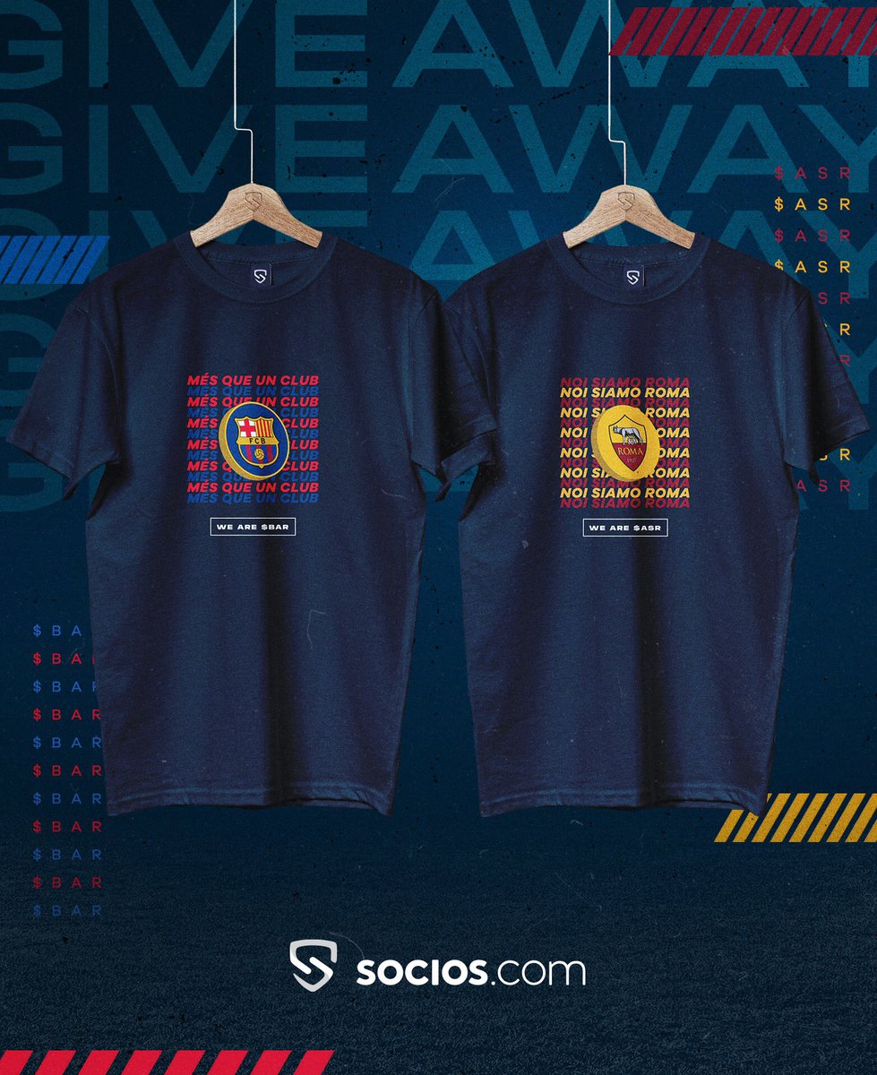 socios's tweet image. ⚽️Thursday Night Football.

Tell us which Socios team you’ll be watching tonight for a chance to win a limited-edition fan shirt.

To Enter:
✅Comment $BAR or $ASR
✅Retweet

⚡️ $CHZ
