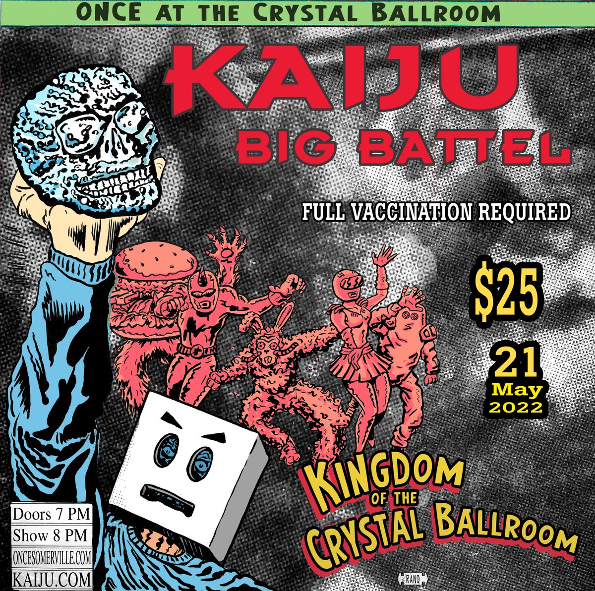 KaijuBigBattel's tweet photo. We will be back in Somerville next month https://t.co/YdrhZwZ8VG