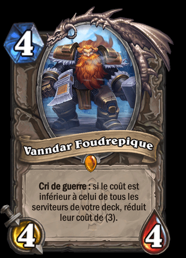 CodeCody2's tweet photo. Le guerrier FLAMMES DE ZIN-AZSHARI !

Un guerrier contrôle avec comme win condition les Flammes de Zin-Azshari combinées à Vanndar Foudrepique pour submerger l'adversaire d'Onyxia à 2 manas ! 
Pour piocher après les flammes on utilise Finley ou Forgé dans les flammes. https://t.co/KaMRDTmfWF
