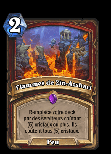 CodeCody2's tweet photo. Le guerrier FLAMMES DE ZIN-AZSHARI !

Un guerrier contrôle avec comme win condition les Flammes de Zin-Azshari combinées à Vanndar Foudrepique pour submerger l'adversaire d'Onyxia à 2 manas ! 
Pour piocher après les flammes on utilise Finley ou Forgé dans les flammes. https://t.co/KaMRDTmfWF