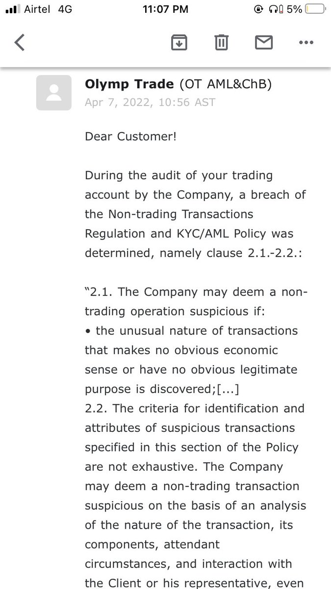 YoungerMond's tweet photo. Hello @OlympTrade @OlymptradeIndia 
Need Emergency Help 
My account is blocked  customer Care not helping me 
I’m not violating any rule I have so many proofs to prove https://t.co/qnJ0jn7vgp