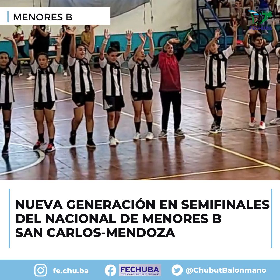 [Mujeres] LA NUEVA” EN SEMIFINALES‼️

👏🏻Las chicas de Nueva Generación golearon a Acha 23:16 en cuartos de final para pasar a semifinales del Torneo Nacional B de Menores que se está desarrollando en San Carlos - Mendoza

¡Felicidades!👏🏻🖤🤍🖤💚💙