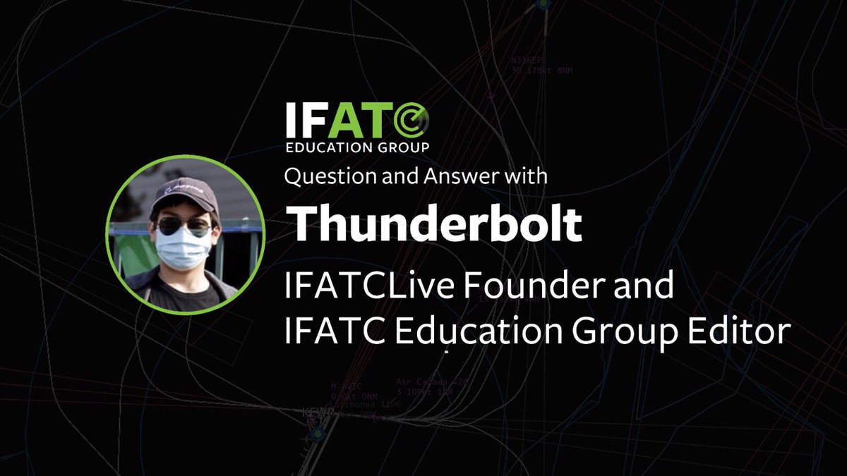 ifatceg's tweet photo. Join our Discord as we collect questions for a Q&amp;A with Thunderbolt! Founder of IFATCLive, IFATC Education Group Editor and an IFATC Supervisor. 

https://t.co/r2U141JsJk https://t.co/h7vCvclrBG