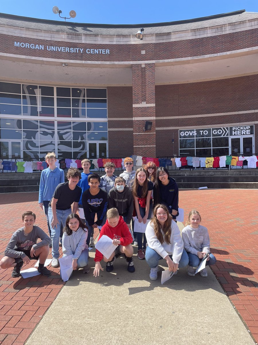 BMS students representing at the APSU math contest! <a href="/BurnsMiddleScho/">Burns Middle School</a>
