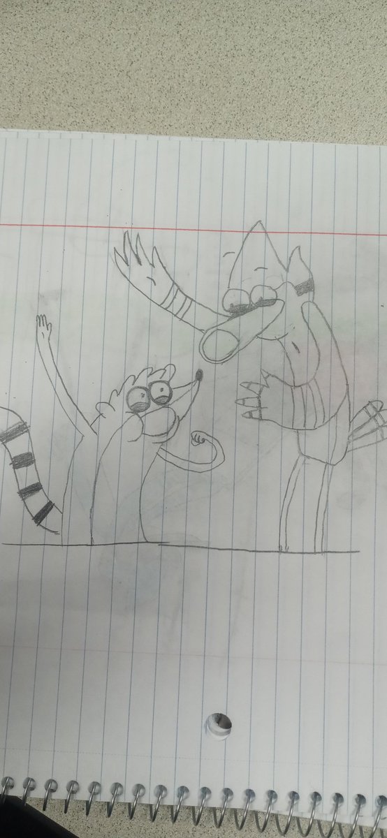 Vibeques5059's tweet photo. Another addition to the notebook
#art @JGQuintel #regularshow https://t.co/UbiawWyMR9