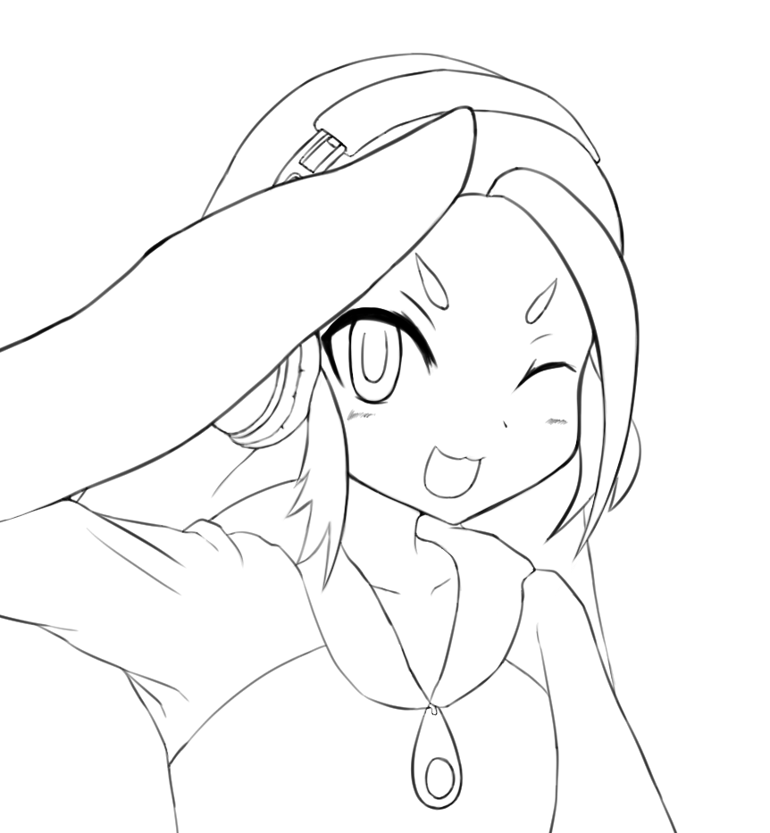 昔描いたボツ絵パイセンを復活させようとしてる 