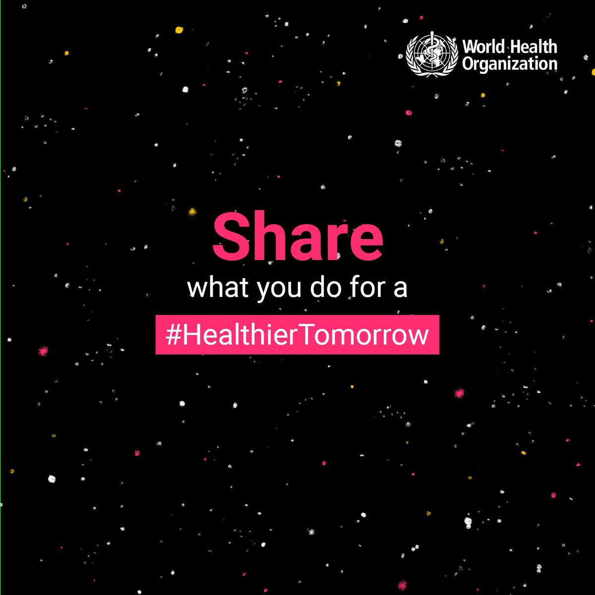 On #WorldHealthDay, we call on individuals to: -Walk/pedal to work at least 1 day a week -Turn off lights when not in the room -Avoid highly processed foods & beverages -Stop consuming tobacco -Buy less plastic The full list of #HealthierTomorrow asks: bit.ly/35MNLCQ