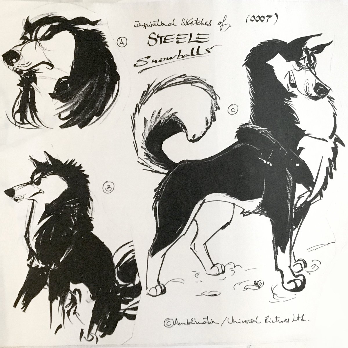 Pixi_Gags's tweet photo. "STEELE" - early production design.
Istagram: https://t.co/IRzWt4d1kL
YouTube:     https://t.co/GzxooiThbB

#balto #steele #stevenspielberg 
#baltothemovie #universal #amblin
#amblimation #animationdesign
#animationdrawing #cleanupdrawing
#2danimation #classicalanimation https://t.co/drsJdXBAtW