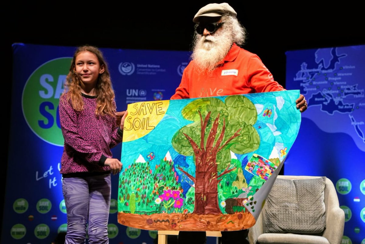 Sadhguru (@sadhgurujv) on Twitter photo #JourneyForSoil is fortunate to have the support of this creative Young Brigade that is determined to participate to #SaveSoil. This is what the world needs right now- an all-inclusive sense of ownership & involvement from every citizen in every nation. Let's make it happen. -Sg #JourneyForSoil is fortunate to have the support of this creative Young Brigade that is determined to participate to #SaveSoil. This is what the world needs right now- an all-inclusive sense of ownership & involvement from every citizen in every nation. Let's make it happen. -Sg