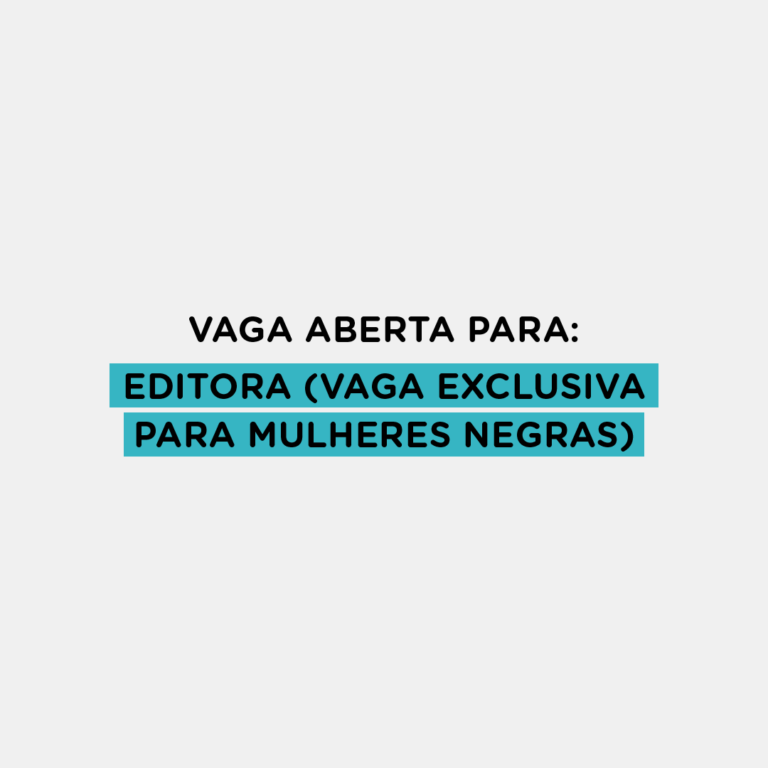 NexoJornal's tweet photo. Editora:
Para se candidatar à vaga, exclusiva para uma mulher negra, é necessário ter ensino superior completo (qualquer curso), experiência em redação de veículo de comunicação ou outra experiência profissional que julgue ser equivalente, além de inglês. https://t.co/lHOXjFmBqn