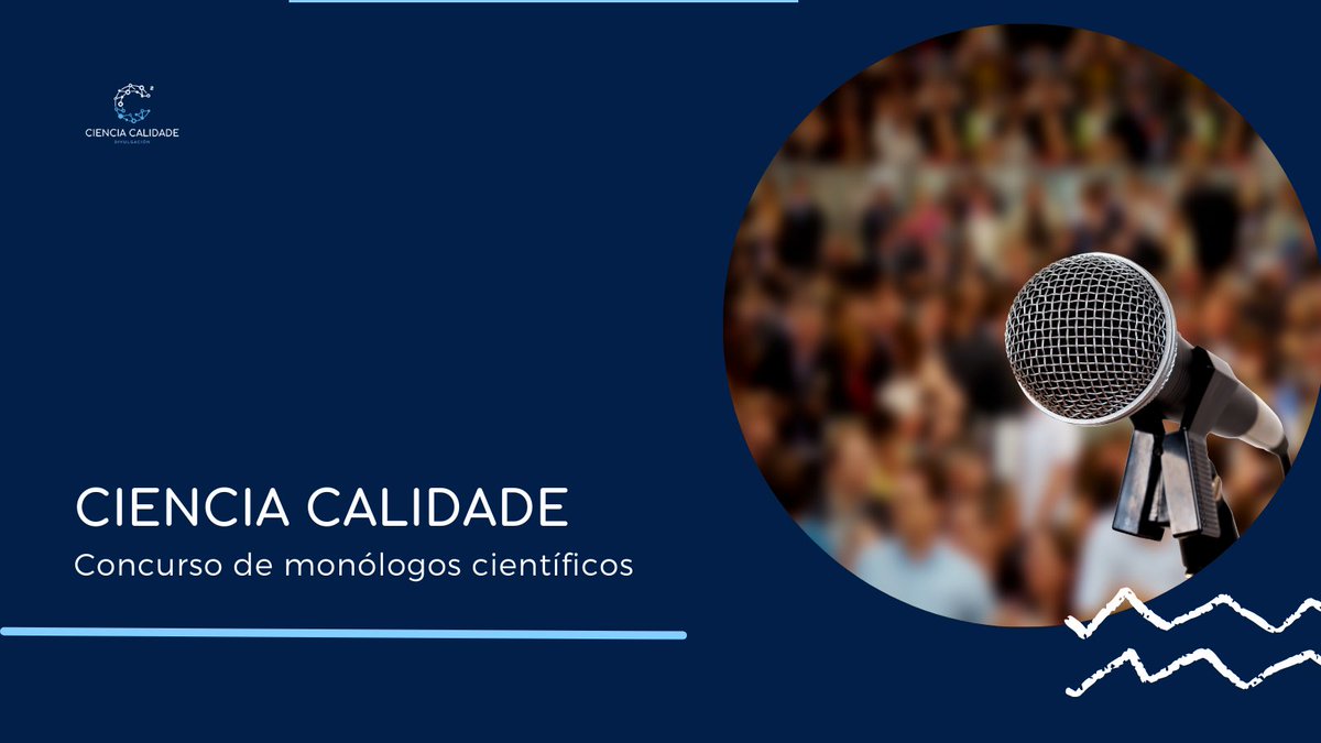 CienciaCalidade's tweet photo. Por fin podemos contarvos que estamos a organizar un concurso de monólogos científicos #engalego 

Dirixido a todas as persoas (>18 anos) interesadas  na divulgación. A idea é facer unha selección coas mellores propostas e axudar con formación a esta xente cos seus monólogos🗣️ https://t.co/0kybuAoAti