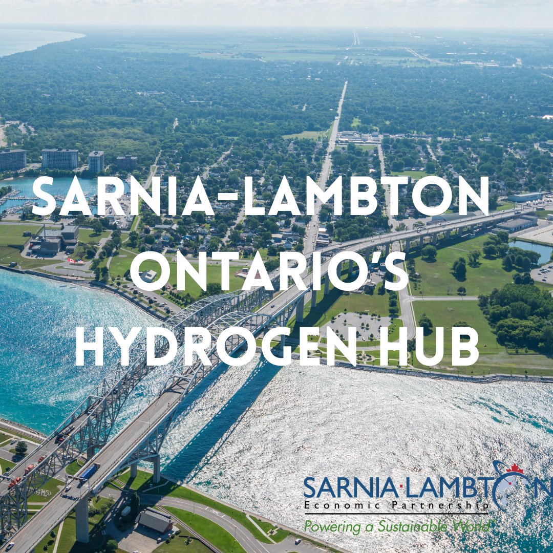 The <a href="/ONgov/">Ontario Government</a> released its Low-Carbon Hydrogen Strategy to accelerate the development of the low-carbon hydrogen economy, presenting significant opportunity for Sarnia-Lambton and Ontario’s Hydrogen Hub.

Read more: 
sarnialambton.on.ca/hydrogen-strat…

ontario.ca/page/ontarios-…