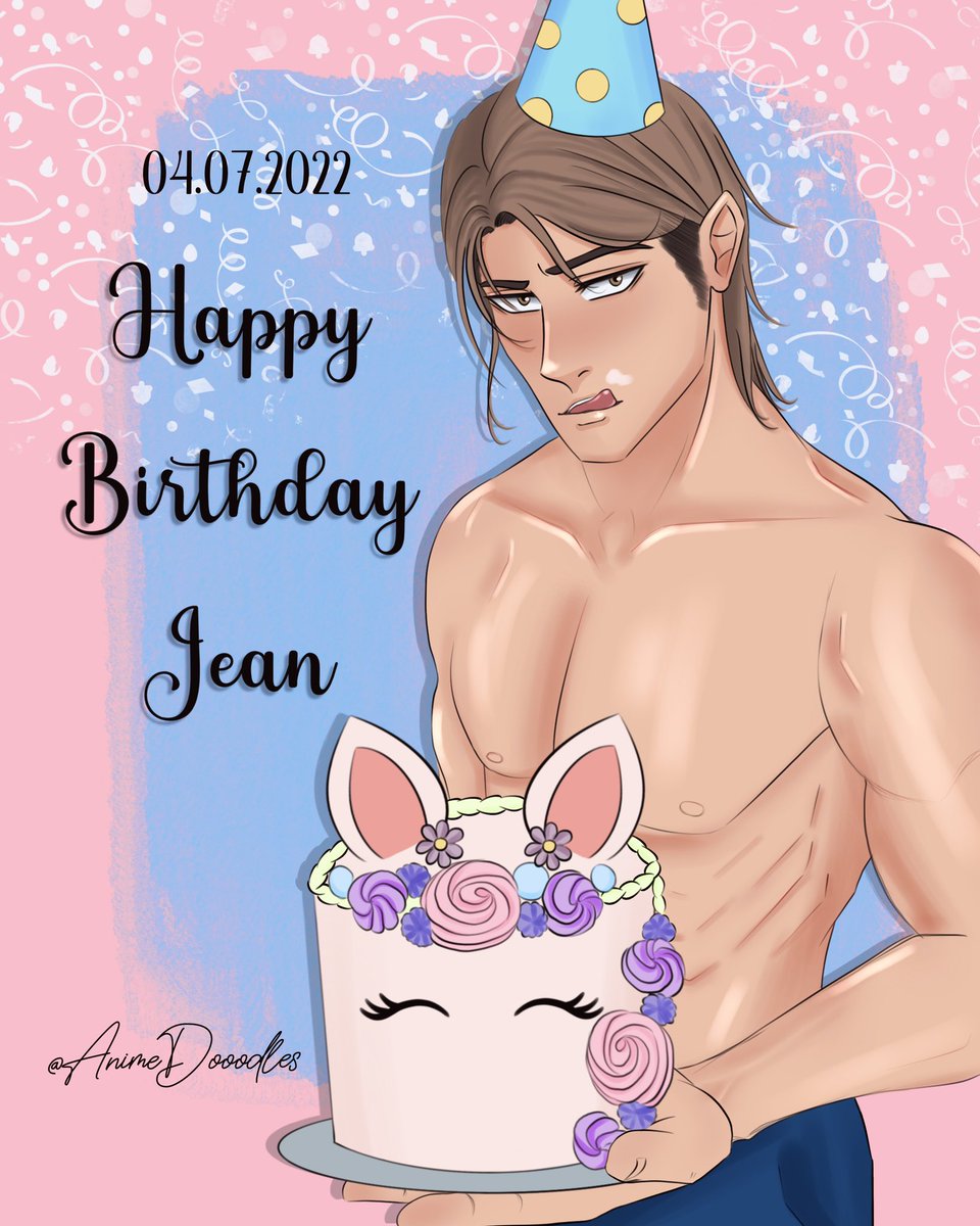 animedooodles's tweet photo. Happy Birthday to Jean Kirstein ♥️ May your hawtness cease to decline 😅 I love him so much 😩 #jean #jeankirstein #jeankirschtein #hbd #happybirthday #jeanboy https://t.co/6s86FdpAAL