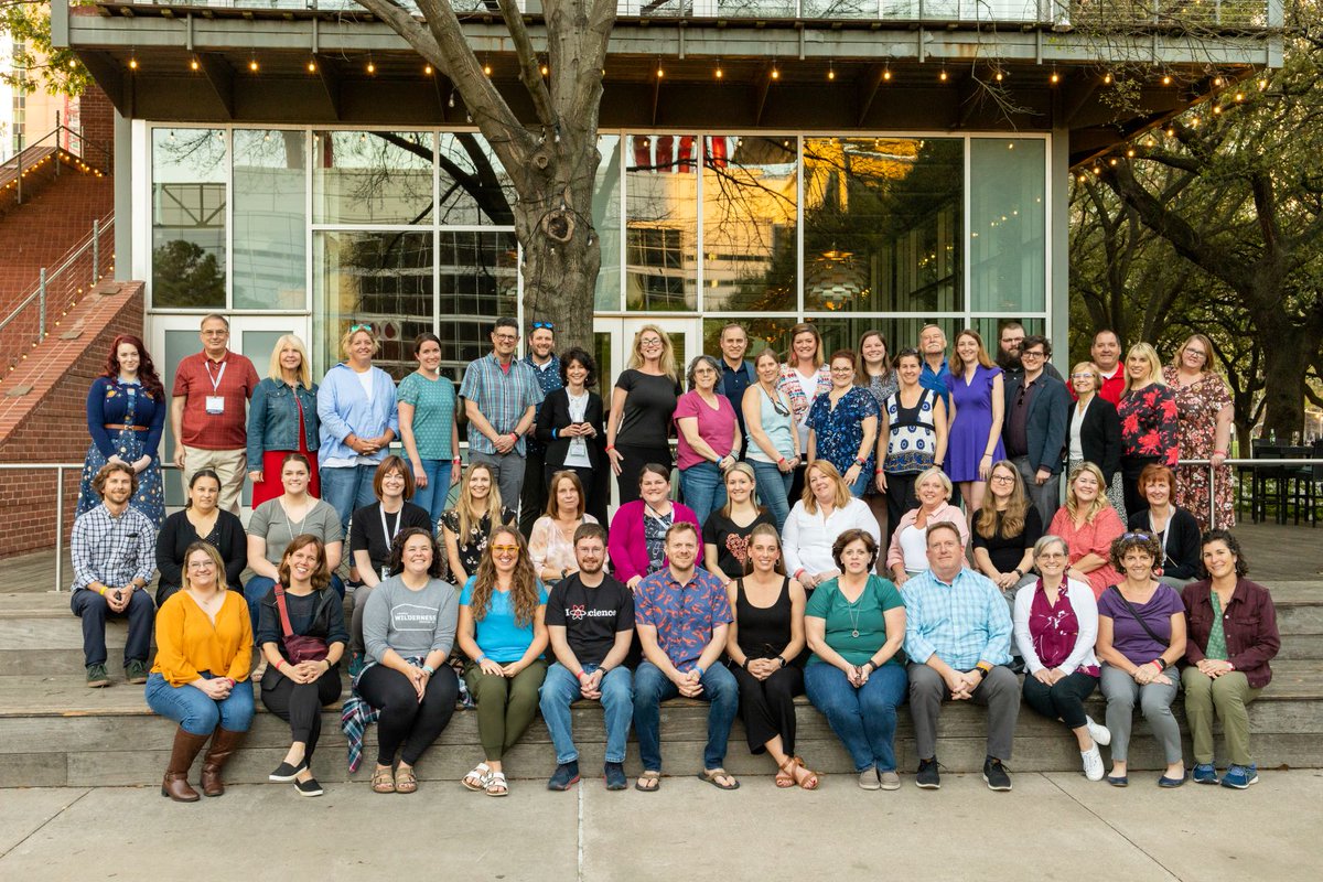 NationalSCF's tweet photo. Our first #NationalSTEMScholar Reunion was a HUGE success! Our @wku partners and 43 National #STEM Scholars from every class since 2016 joined forces in Houston last week at #NSTA22! The energy, the networking, the fun, the inspiration β we loved every minute! @GattonAcademy https://t.co/fNBo2dOPje