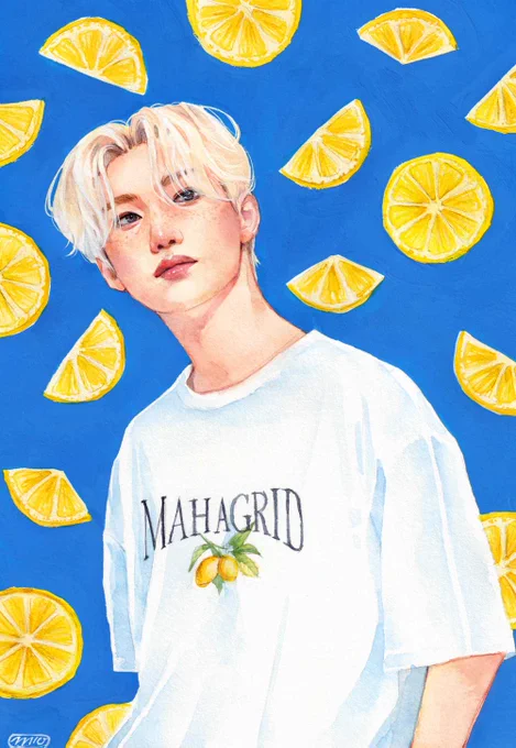 🍋💙 #FELIX #StrayKids 