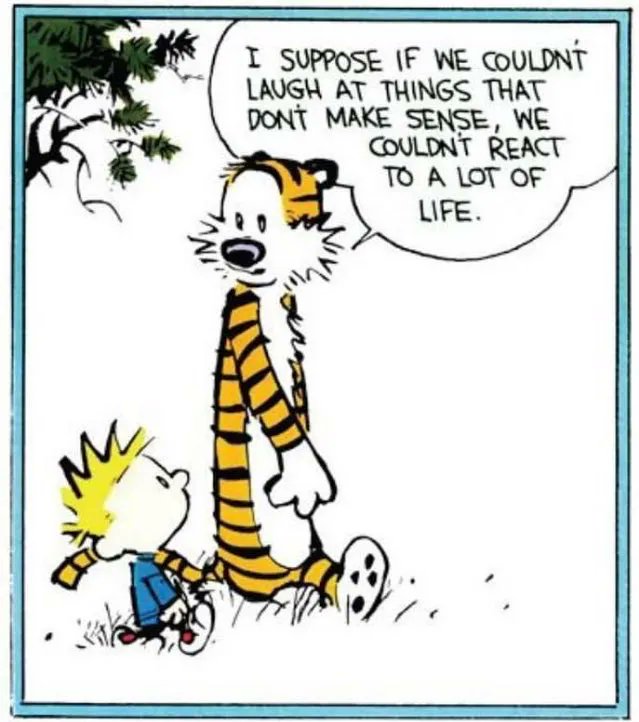 Calvinn_Hobbes's tweet photo. Hobbes has a point… #CalvinandHobbes https://t.co/aoyTdv48q6