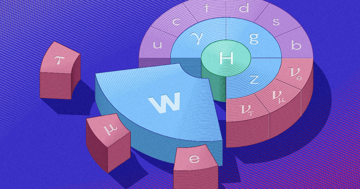 Quanta Magazine (@quantamagazine) on Twitter photo Physicists at Fermilab report today in <a href="/ScienceMagazine/">Science Magazine</a> that an elementary particle called the W boson appears to be 0.1% too heavy, potentially foreshadowing a huge shift in fundamental physics. <a href="/walkingthedot/">Charlie Wood</a> reports: quantamagazine.org/fermilab-says-… Physicists at Fermilab report today in <a href="/ScienceMagazine/">Science Magazine</a> that an elementary particle called the W boson appears to be 0.1% too heavy, potentially foreshadowing a huge shift in fundamental physics. <a href="/walkingthedot/">Charlie Wood</a> reports: quantamagazine.org/fermilab-says-…