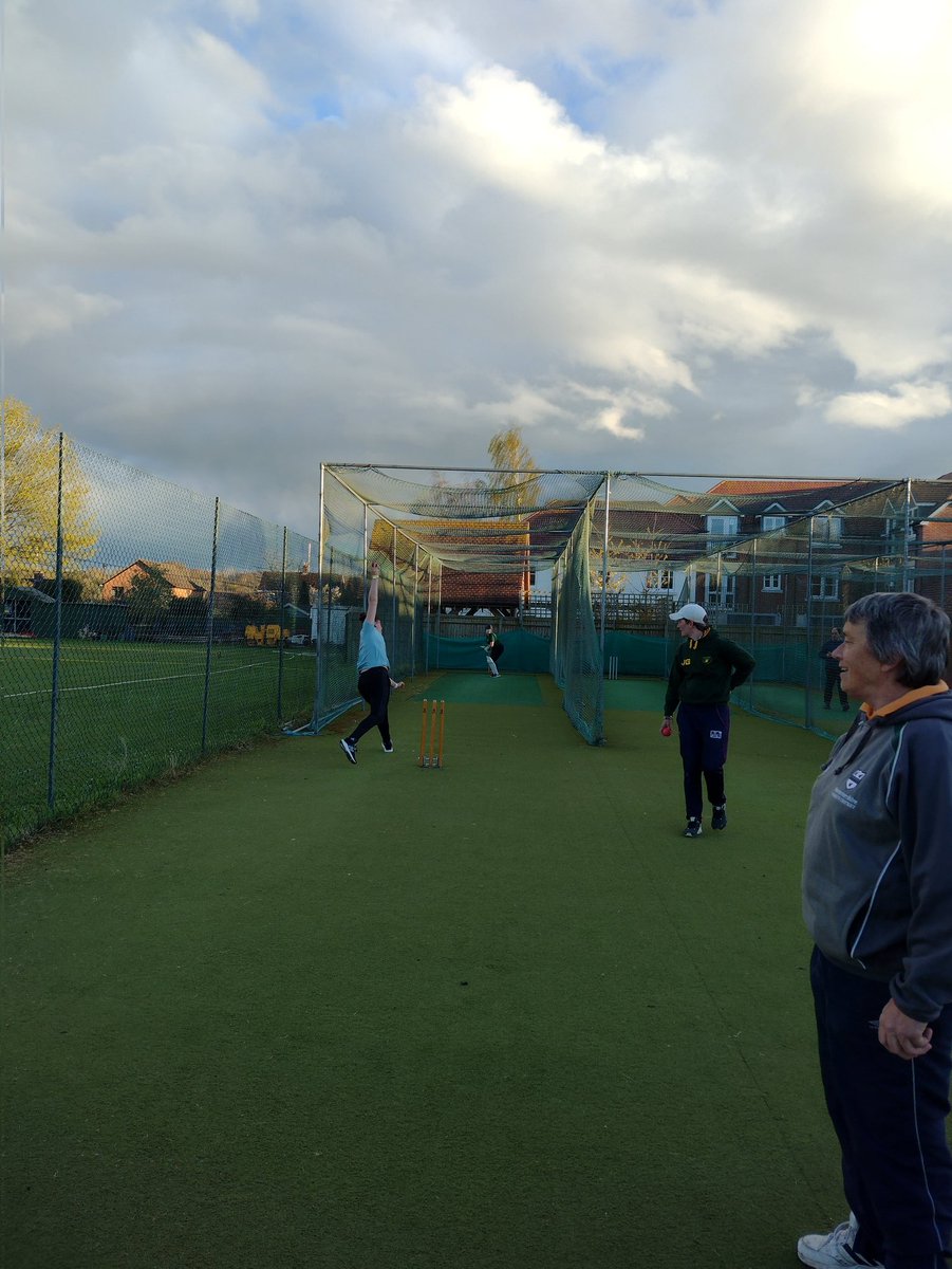 First outdoor training session this evening - you wouldn't think these were taken at the same ground at the same time!