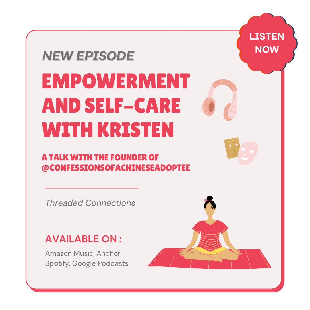 sistersofchina's tweet photo. ⭐ FIFTH EPISODE IS OUT NOW! ��

Get to know Kristen (@rareorchid24 &amp; @confessionsofachineseadoptee) Hear and learn all about pole fitness, and how to implement self-care and self-improvement in your daily life. 

https://t.co/emB8t9T00Z https://t.co/gqhPovvt5d