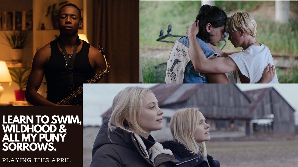 kingcanfilmfest's tweet photo. https://t.co/jvyM7VVzQ6
Be sure to catch some these #KCFF22 titles as part of the @screening_room_ "Best of KCFF22" Program through the month of April...
LEARN TO SWIM opens tonight!
WILDHOOD opens April 15
ALL MY PUNY SORROWS opens April 22
@MongrelMedia @VisitKingstonCA https://t.co/tTXp3p9pHK