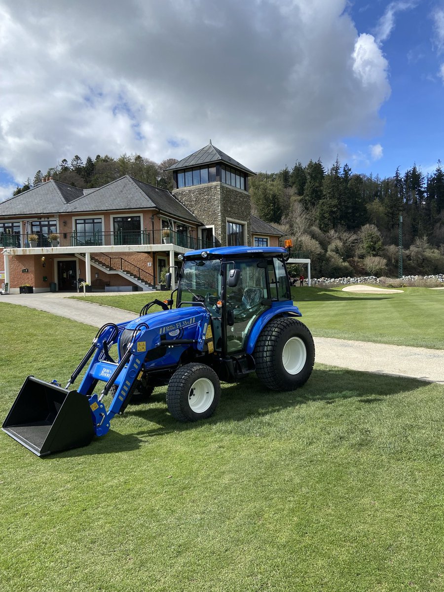 woodenbridgegc's tweet photo. We are delighted to add a new @NHAG_UKandROI tractor 🚜 to our fleet! 😊⛳️ https://t.co/WnNYIcCvxg