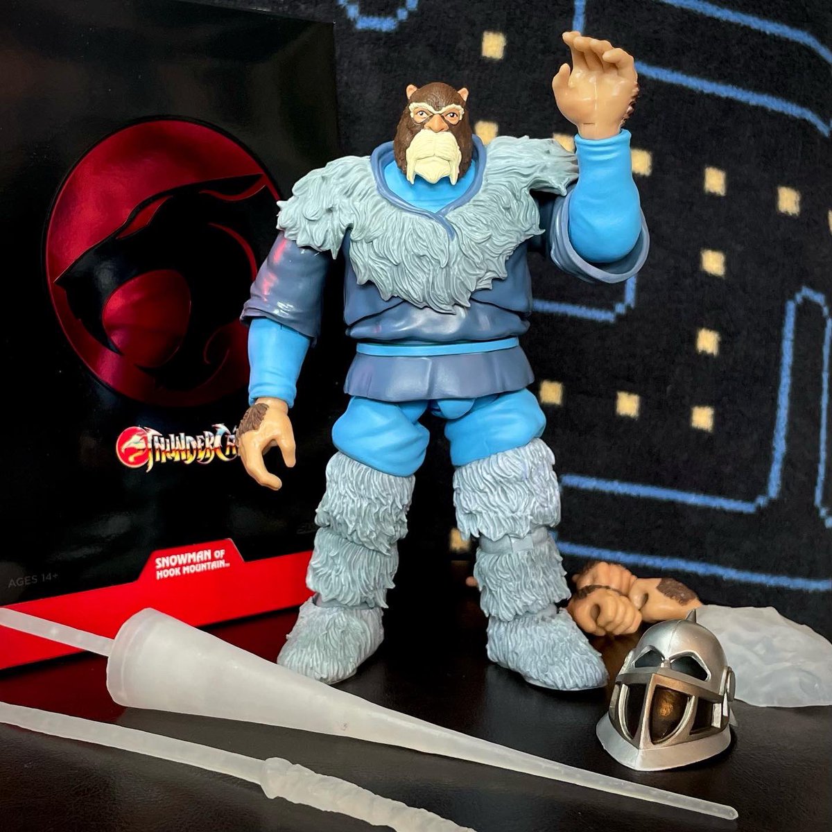 StryderWolfe's tweet photo. And hereโs one of my favourites, the Snow Man of Hook Mountain!
#ThundercatsThursday
#Thundercats #toys #Snowman #HookMountain #super7 #super7ultimates #80scartoons @super7store @BigBadToyStore https://t.co/4EHnuBNd9e