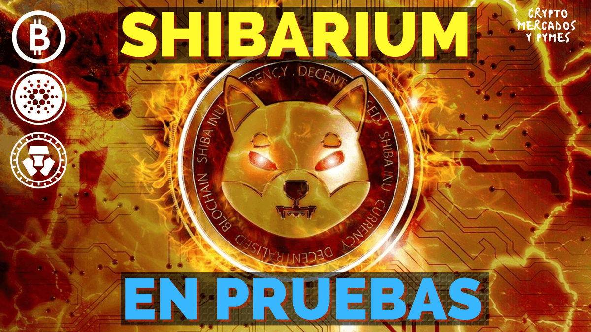Crypto_Mercados's tweet photo. 😲👉 🔥 ¡¡ SHIBARIUM EN PRUEBAS !!🔥 🚀 🚀VIDEO:  https://t.co/hqJnQhjVFi #bitcoin #btc #ethereum #crypto #shib #shiba #shibcoin #shibarmy #solana #cardano  #cryptonews #xrp #ripple #matic #polygon #metaverse #nfts #babydoge #ADA #terraluna #fantom #BNB https://t.co/RNp0X4fU6r