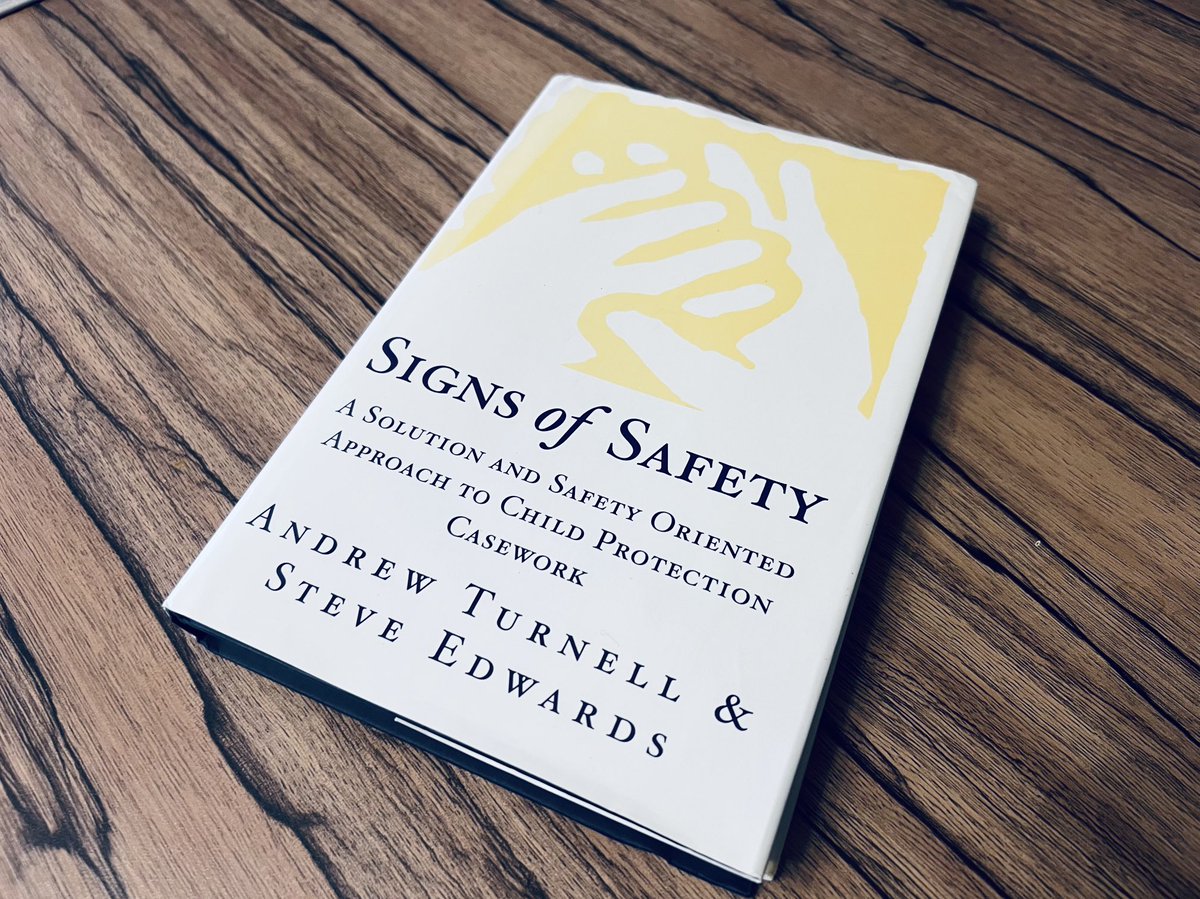 LDonald_DSL's tweet image. #IamReading - ‘Signs of Safety’ - ⁩

Refresh the basics, always. 

#SignsOfSafety #ChildSafeguarding ⁦@signsofsafety