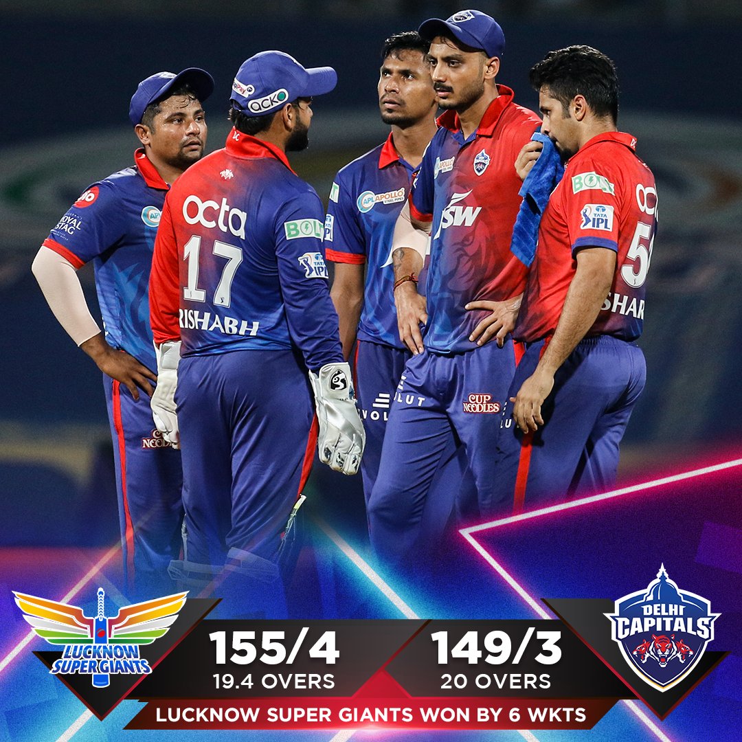 Live Cricket Score - LSG vs DC, Match 15, IPL 2022 Cricbuzz