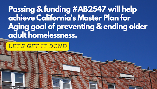 CalSCDD's tweet photo. @CalSCDD @Justiceinaging @LeadingAgeCA @UnitedWay @CSHInfo have joined together to sponsor #AB2547 because it would help 25,000 older and disabled Californians afford rent. Join us. https://t.co/tNGYiF1A25 https://t.co/2BdektrZB7