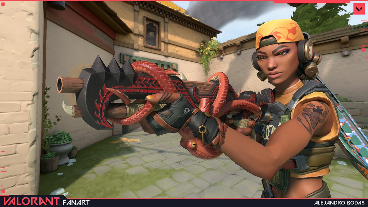 Bodas_Jr's tweet photo. Os presento...
la 🐙Toa Judge🐙un fan art de @PlayValorant en el que he estado trabajando basado en un concept de Conor Searing. Si queréis ver más imágenes podéis ver mi post de artstation aquí: https://t.co/MQkTE8JMih

#VALORANT #ValorantArt #VALORANTfanart https://t.co/IVmyGSIb3s