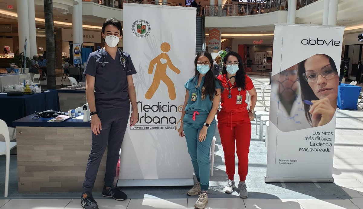 Last month I had the opportunity to participate with the UCC Medicina Urbana Group in a thyroid clinic as part of the Thyroid Awareness Month in PR. Feeling the love of the community is gratifying! <a href="/addyth_gmv/">Addyth G. Miranda Valle</a> #ThyroidAwareness #CheckYourNeck #tbt